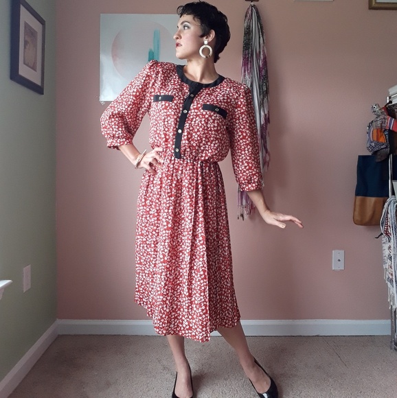 Vintage Dresses & Skirts - Vintage Breli Originals 80's Dress